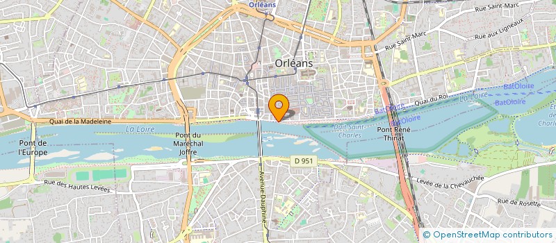 localisation de l'entreprise SCI DE LA PETITE TOUR à ORLEANS