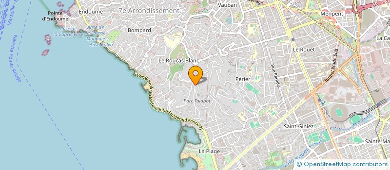 localisation de l'entreprise SCI DE LA PETITE VOLTIGE à MARSEILLE