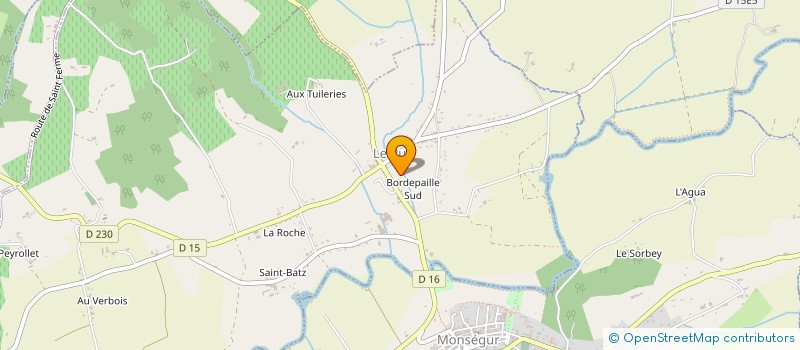 localisation de l'entreprise SCI DE LA PIBOLE  LE PUY