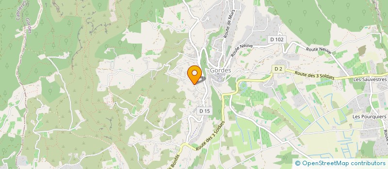 localisation de l'entreprise SCI DE LA PICHOLINE  GORDES