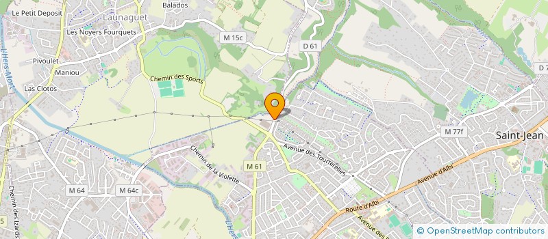 localisation de l'entreprise SCI DE LA PICHOUNELLE à L'UNION