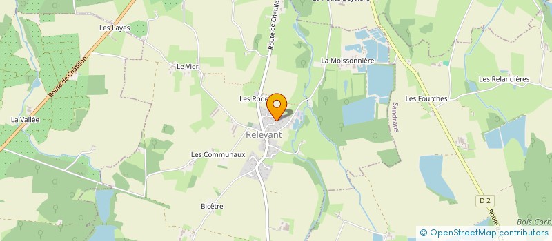 localisation de l'entreprise SCI DE LA PIE  RELEVANT