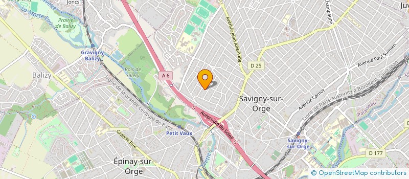localisation de l'entreprise SCI DE LA PIE QUI BOIT à SAVIGNY-SUR-ORGE