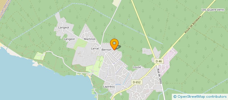 localisation de l'entreprise SCI DE LA PIERRE  MATHIEU