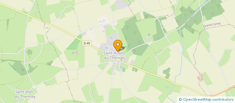 localisation de l'entreprise SCI DE LA PIERRE  MESNIL-EN-OUCHE