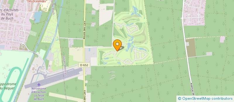 localisation de l'entreprise SCI DE LA PIERRE  GUJAN-MESTRAS