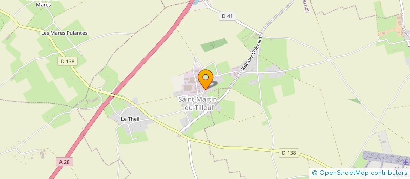 localisation de l'entreprise SCI DE LA PIERRE  SAINT-MARTIN-DU-TILLEUL
