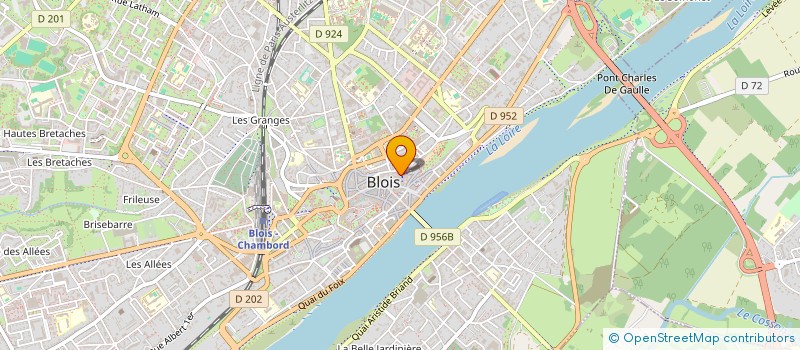 localisation de l'entreprise SCI DE LA PIERRE  BLOIS