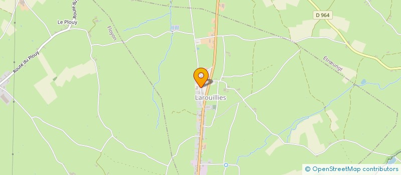 localisation de l'entreprise SCI DE LA PIERRE AVE  LAROUILLIES