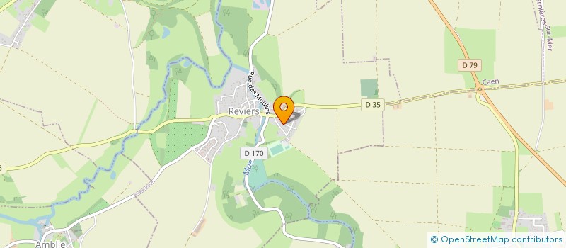 localisation de l'entreprise SCI DE LA PIERRE DEBOUT  REVIERS