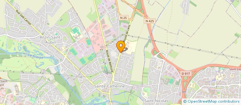 localisation de l'entreprise SCI DE LA PIGACHE  SAINTE-CATHERINE