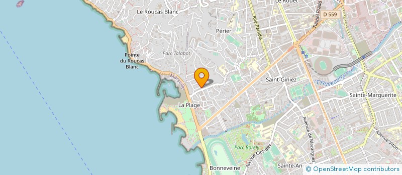 localisation de l'entreprise SCI DE LA PIGNATELLE à MARSEILLE