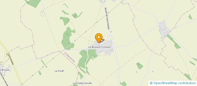 localisation de l'entreprise SCI  DE LA PISCINE DE LA BOISSIERE  LA BOISSIERE