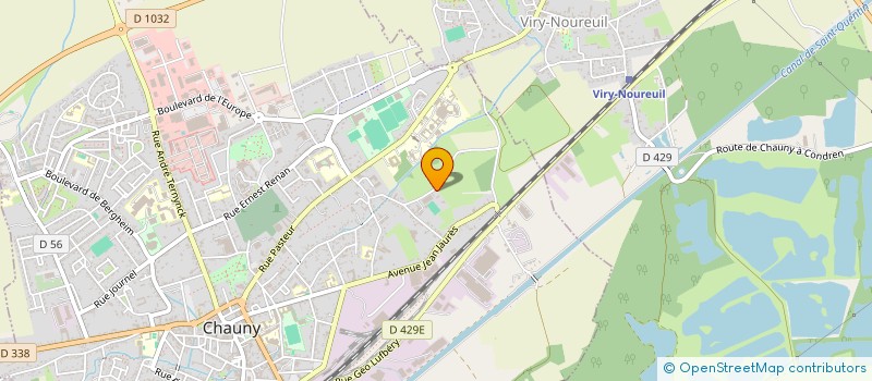 localisation de l'entreprise SCI DE LA PITROIE à CHAUNY
