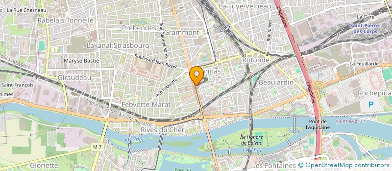 localisation de l'entreprise SCI DE LA PLACE  TOURS