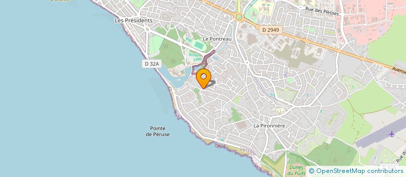 localisation de l'entreprise SCI DE LA PLACE à LES SABLES D'OLONNE