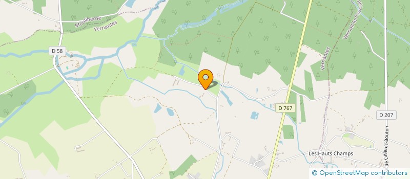 localisation de l'entreprise SCI DE LA PLACE à VERNANTES