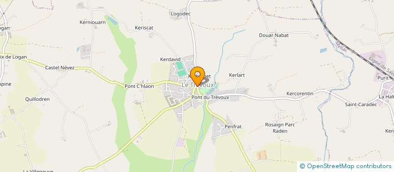 localisation de l'entreprise SCI DE LA PLACE  LE TREVOUX