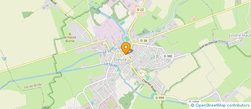 localisation de l'entreprise SCI DE LA PLACE à DIEUZE
