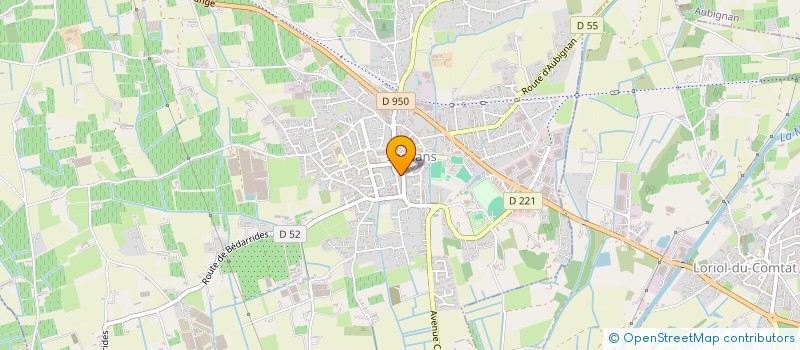 localisation de l'entreprise SCI DE LA PLACE  SARRIANS