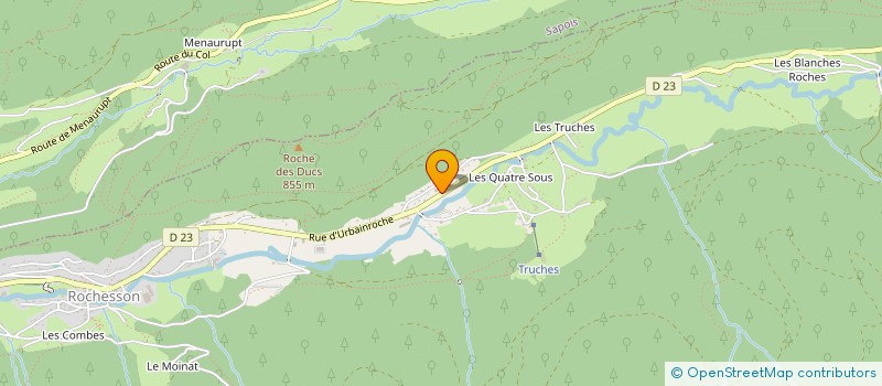 localisation de l'entreprise SCI DE LA PLACE  ROCHESSON