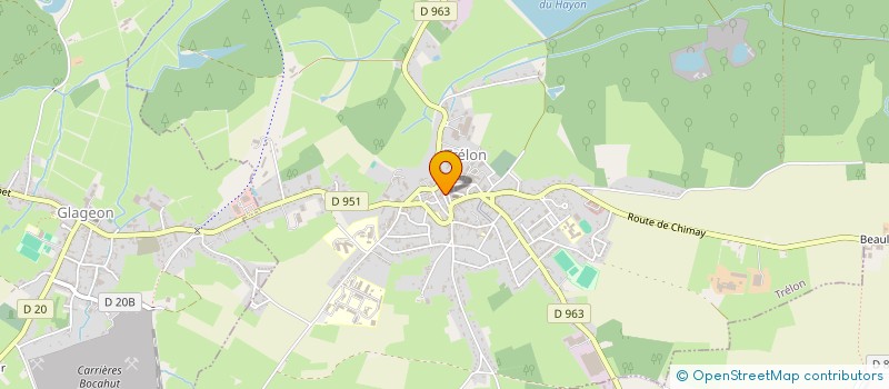 localisation de l'entreprise SCI DE LA PLACE  TRELON