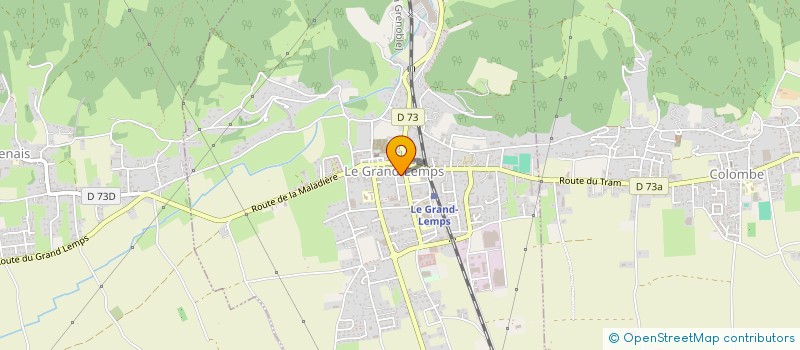 localisation de l'entreprise SCI DE LA PLACE  LE GRAND-LEMPS