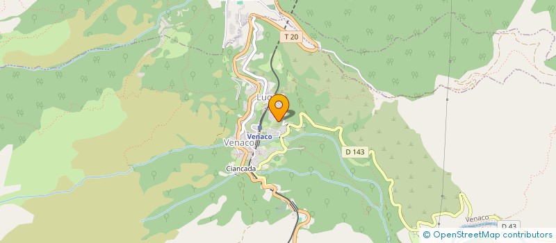 localisation de l'entreprise SCI DE LA PLACE à VENACO