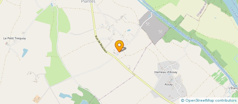 localisation de l'entreprise SCI DE LA PLACE à SAINT-FIRMIN-SUR-LOIRE