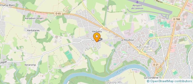 localisation de l'entreprise SCI DE LA PLACE  PLOUMILLIAU