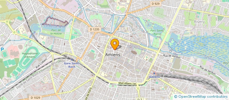 localisation de l'entreprise SCI DE LA PLACE AU FIL 1994 à AMIENS