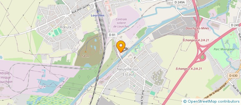 localisation de l'entreprise SCI DE LA PLACE CARNOT  LOURCHES