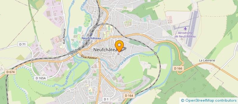 localisation de l'entreprise SCI DE LA PLACE CARRIERE  NEUFCHATEAU