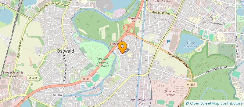 localisation de l'entreprise SCI DE LA PLACE CLAIRE  ILLKIRCH-GRAFFENSTADEN