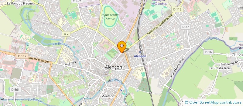 localisation de l'entreprise SCI DE LA PLACE DE GAULLE à ALENCON