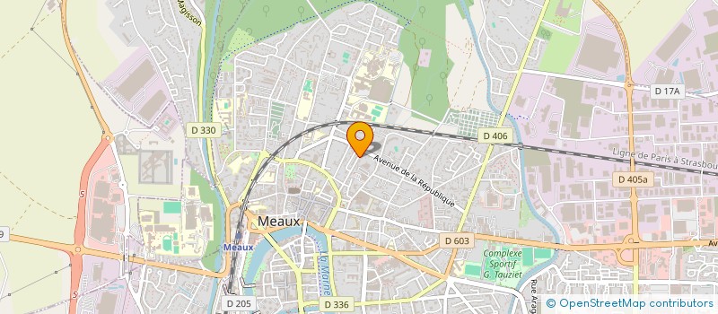 localisation de l'entreprise SCI DE LA PLACE DE L'EGLISE à MEAUX