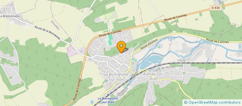 localisation de l'entreprise SCI DE LA PLACE DE L EGLISE D HARCOURT à ORMES