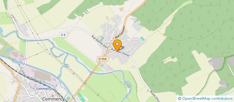 localisation de l'entreprise SCI DE LA PLACE DE L HOTEL DE VILLE  VIGNOT