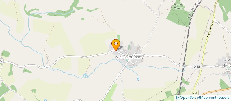 localisation de l'entreprise SCI DE LA PLACE DE MOHON  VIEL SAINT REMY