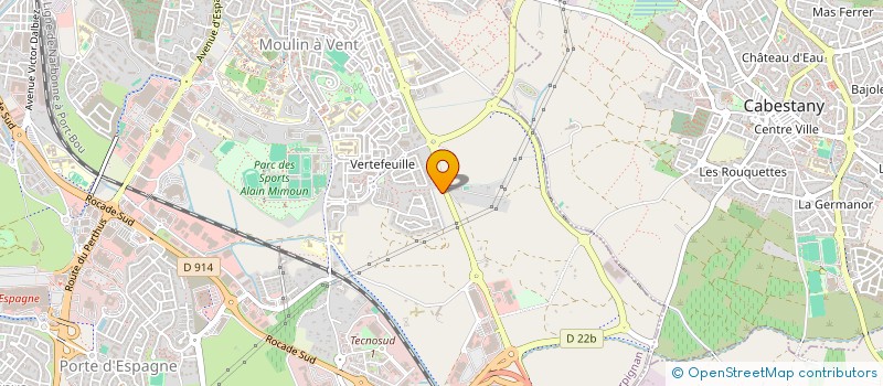 localisation de l'entreprise SCI DE LA PLACE DES POILUS  PERPIGNAN