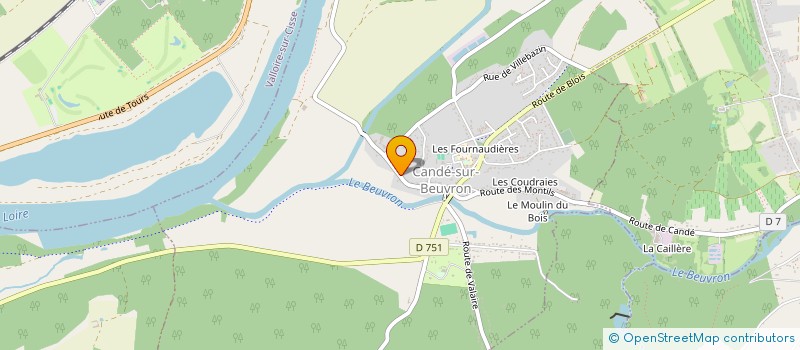 localisation de l'entreprise SCI DE LA PLACE DU CHATEAU  LE CONTROIS-EN-SOLOGNE