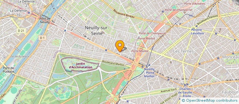 localisation de l'entreprise SCI DE LA PLACE DU MARCHE à NEUILLY-SUR-SEINE
