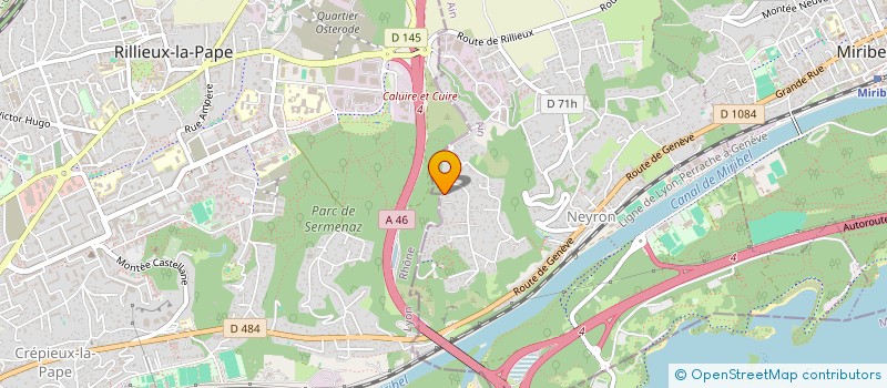 localisation de l'entreprise SCI DE LA PLACE DU MARCHE  NEYRON