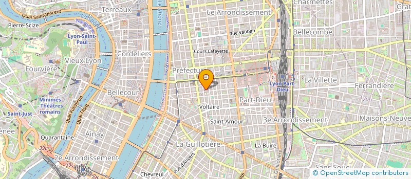 localisation de l'entreprise SCI DE LA PLACE GUICHARD  LYON 3EME