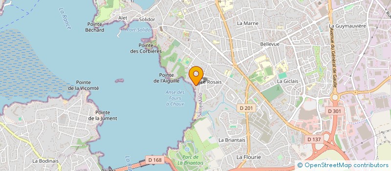 localisation de l'entreprise SCI DE LA PLACE HOCHE  SAINT-MALO