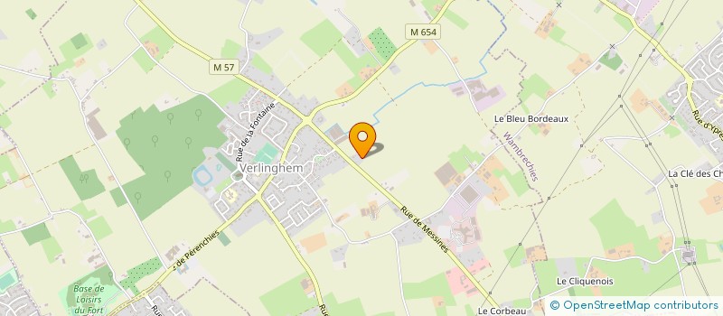 localisation de l'entreprise SCI DE LA PLACE JACQUARD  VERLINGHEM