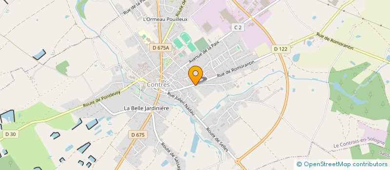 localisation de l'entreprise SCI DE LA PLACE JAVALET  LE CONTROIS-EN-SOLOGNE