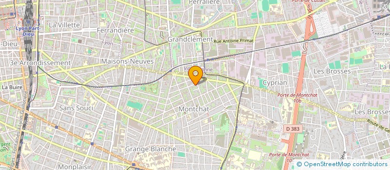 localisation de l'entreprise SCI DE LA PLACE MARQUISE  LYON