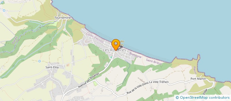 localisation de l'entreprise SCI DE LA PLAGE  PLERIN