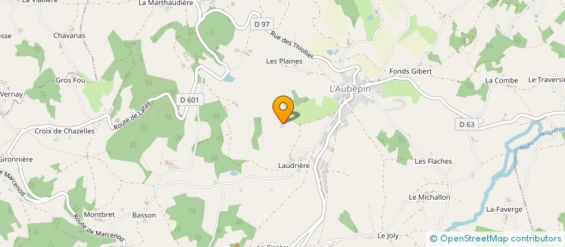 localisation de l'entreprise SCI DE LA PLAINE à LARAJASSE